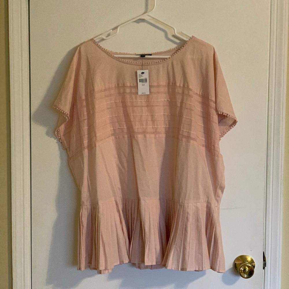 Light Pink Lane Bryant Blouse